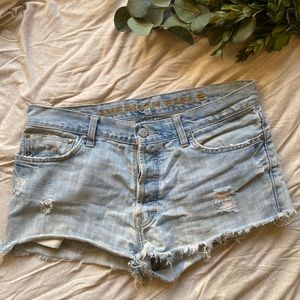 American eagle jean shorts